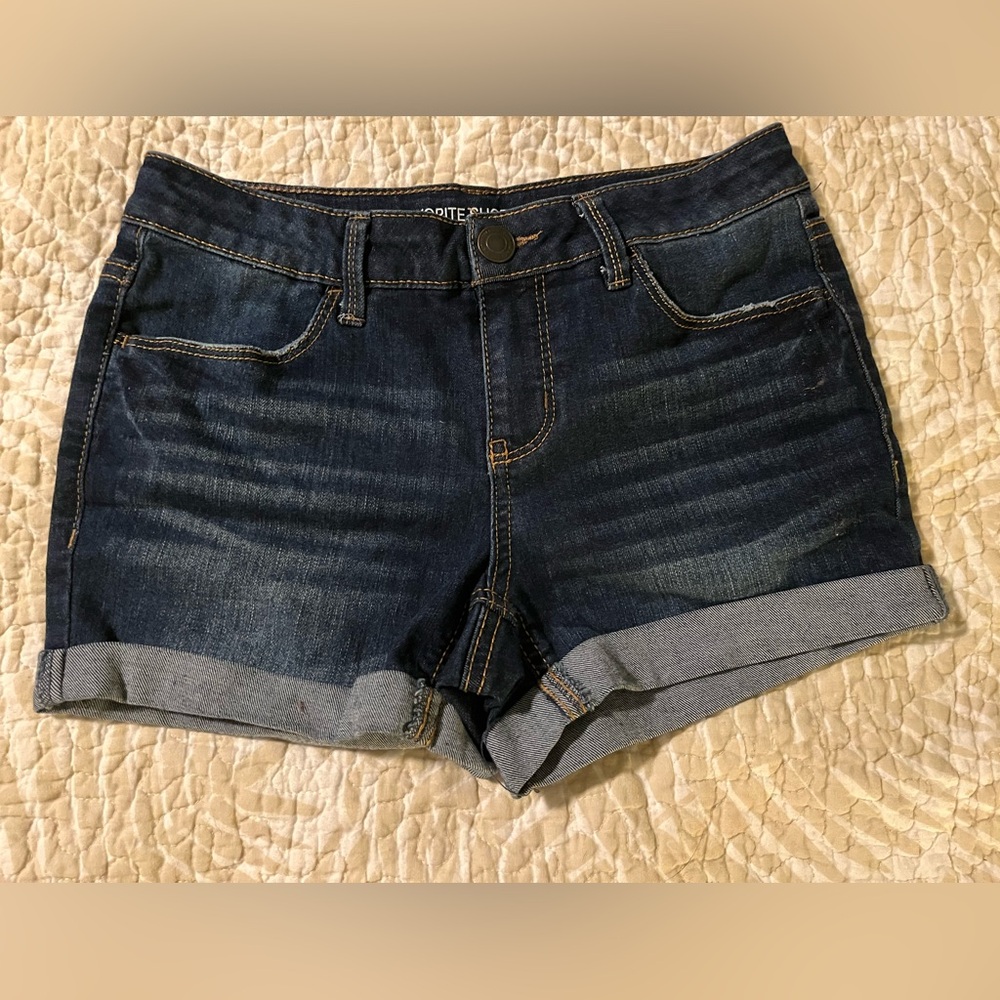 SO Dark Blue Jean Shorts